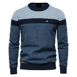 Farel -Ideal Pullover für Männer – Marineblau