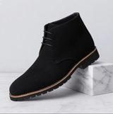 Alf™ –  Klassische Warme Chukka-Stiefel – Svart