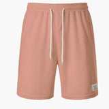 Herren Shorts aus Cord mit elastischem Bund für den Sommer – Hellrosa