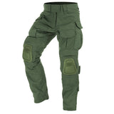 Taktische Cargo-Hose mit Knieschutz für Outdoor & Arbeit – Legergroen