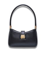 Damen Schultertasche Schwarz – Elegant & mit Reißverschluss – Schwarz