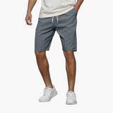 Bequeme Shorts mit Kordelzug für Herren - Freizeitmode – Dunkelgrau
