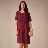 Sibylle | Elegantes Kleid – Rot