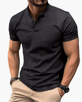Herren Elegantes Polo Shirt | Zeitloses Poloshirt – Schwarz