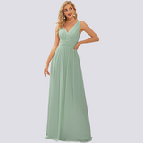 Maddie - Elegantes, ärmelloses Abendkleid für Damen – Hellgrün