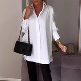 Zoe™ - Damen Revershemd – WEISS