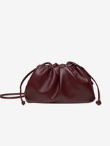 Marina Vegan Pouch - Eleganter Alltagsbegleiter Aus Premium Veganleder In 2 Größen – Rot