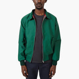Rippbündchen Harrington Jacke für Herren – Grün