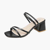 Elegante orthopädische Sandalen für Damen - bequem und stylisch – Schwarz