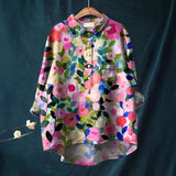 Jadyn - Damen Bluse mit Blumendruck – Farbe 1