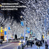 WeihnachtsCharme™ Funkelnde Weihnachtsdekorationen – Kaltweiß