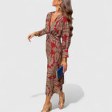Grace | Elegantes Kleid mit Stil – Rot