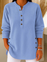 Cordia™ - Bauchfreundliches Tunika-Oberteil – Blau