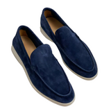 Santoni | Mokassins – Marineblau