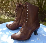 Shiloh – Lederstiefel mit Schnürung – Braun