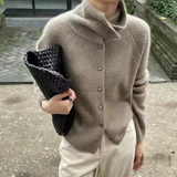 Heike – Rollkragenpullover aus Wolle und Kaschmir – Kamel