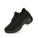 Comfysteps pro – die besten orthopädischen schuhe für damen – Schwarz (schwarze Sohle)