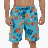 Schnelltrocknende Shorts - Herren Badeshorts mit Stretch – Himmelblau