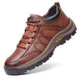 Jürgen™ - Herren Lederschuhe – Braun