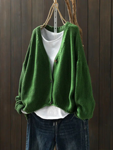CORALIE | STRICKCARDIGAN – Grün