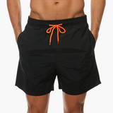Atmungsaktive Shorts - für Herren mit Stretch-Funktion – Schwarz