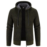 Alarik - Strickjacke für Männer – Grün