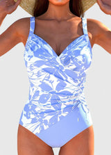 Sorynelle | Eleganter Badeanzug – Hellblau