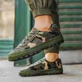 Ranger | Herren Camo-Sneaker Low-Top Taktisch Outdoor – Klassisches-Camo