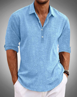 Sander™ Moderner Klassiker Hemd – Blau