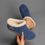 Embla™ - Bequeme Slip – Blau (fleecegefüttert)