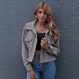 Jana – sommerjacke mit elegantem look – Grau