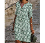 Eldavine – Stilvolles Kleid mit Print – Farbe 3