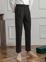 Max | Premium Plissierte Hosen – Schwarz