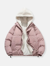 Chloé | Warme Reißverschluss-Winterjacke – Komfort und Stil für Kalte Tage – Rosa