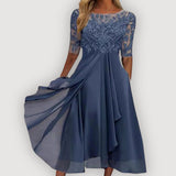 Doretta - Anmutiges Abendkleid – Blau