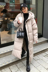 Annabelle | Warme Pufferjacke – Beige