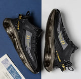 Stephen - Lässige Air-Sneaker – Schwarz