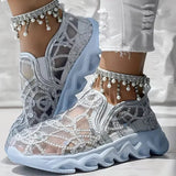 Dafna – Eleganter Rutschfester Turnschuh – Blau