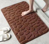 AquaGuard Absorbierende Badezimmermatte – Kaffe Farbe