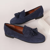 Lorae - Stützende Damen-Walkingschuhe – Marineblau