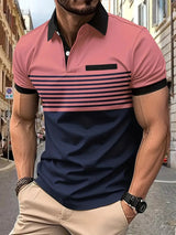 Stylisches Herrenpolo für alle Anlässe – Rosa