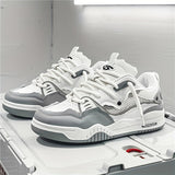 Hanz - Lässiger Sportschuh mit geometrischem Muster – Grau
