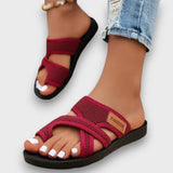 Naya – Bequeme Sommerschuhe mit Wohlfühlfaktor – Rot