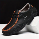Bastos - Handgefertigte Leder Loafer – Schwarz
