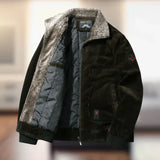 Quentin – fleecegefütterte herrenjacke – Grün