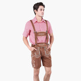 Traditionelles Trachtenoutfit für Herren - Oktoberfest 2025 – Rosa Satz