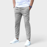 Niklas | Moderne Stretch-Herrenhose – Grau