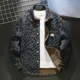 Godfrey – Jeansjacke mit Bibelvers – Abstract