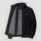 Robert™ – Herrenjacke mit warmem Futter – Schwarz