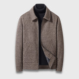 Julian | Zeitlose und elegante Jacke – Braun